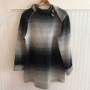 Prana Pullover Long Sweater 50/50 Wool/Acrylic